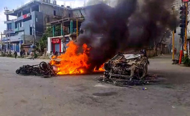 मणिपुरमा पुनः भड्कियो हिंसा, गोली लागेर दुई जनाको मृत्यु